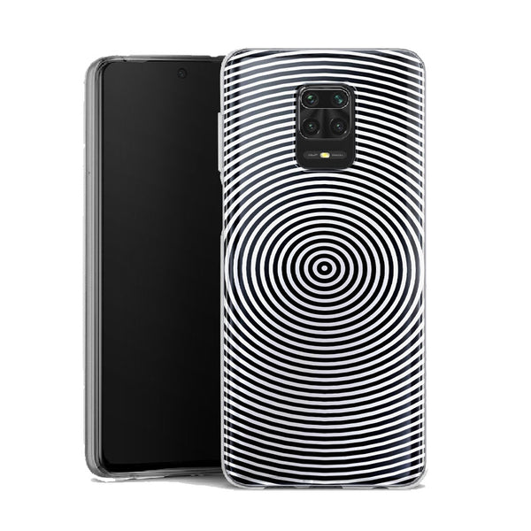 Coque pour Xiaomi Note 9 Waves | Housse Silicone, Etui Antichoc / Motifs a Lignes - XIAOMI REDMI NOTE 9